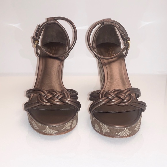 Coach Wedges - Picture 2 of 7